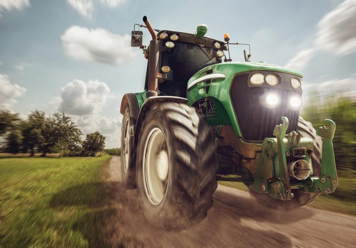 fototapeta traktor dla dzieci 14603VE