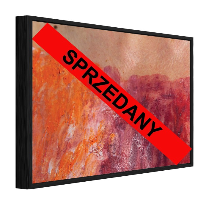 [ATKINS x MOTYCZYNSKI] Obraz na płótnie w ramie - Marzena Rogalska - Praca Nr2 - Egzemplarz Unikatowy - Jedna Sztuka - Wysyłka po 31.10.2025