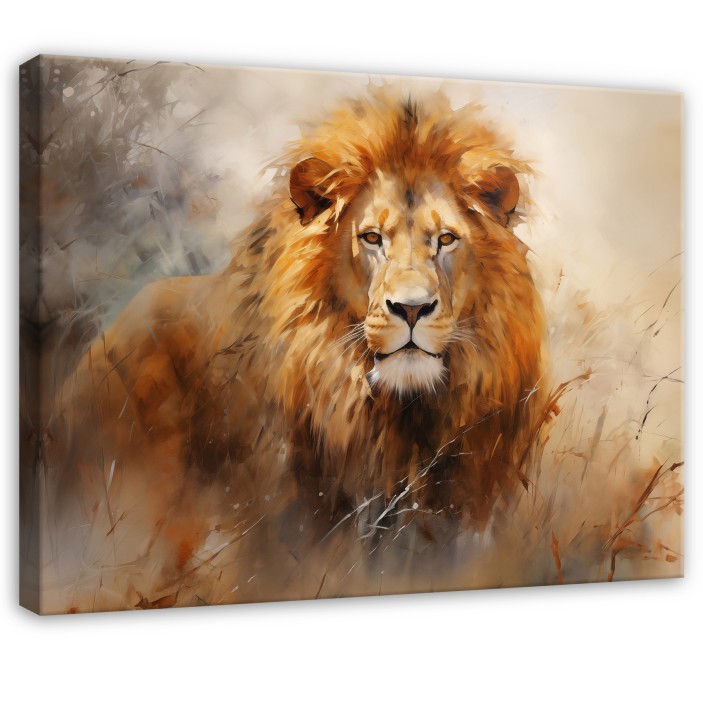 Obraz na płótnie lew natura zwierzęta 70x50