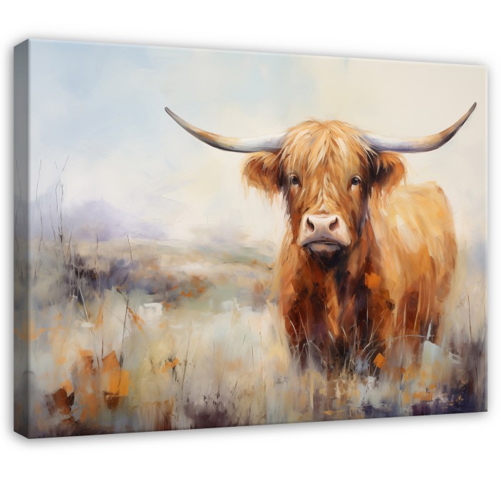 Obraz na płótnie szkocka krowa natura zwierzęta 70x50