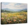 Obraz na płótnie łąka kwiaty natura 70x50