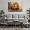 Obraz na płótnie lew natura zwierzęta 70x50