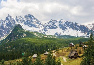 Fototapeta góry natura krajobraz niebo widok 10507VE