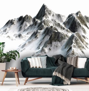 Fototapeta góry 3D natura krajobraz widok niebo 10631VE