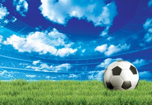 Fototapeta dla chłopca młodzieżowa stadion piłka nożna sport 3388VE