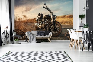Fototapeta młodzieżowa motor dla chłopca sport 11727VE