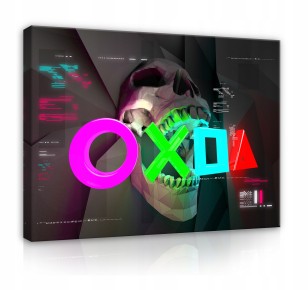 Obraz dla gracza chłopca gaming abstrakcja na płótnie ścianę nowoczesny duży #1