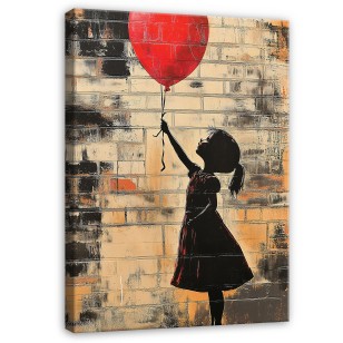 Obraz abstrakcja banksy 15507O1