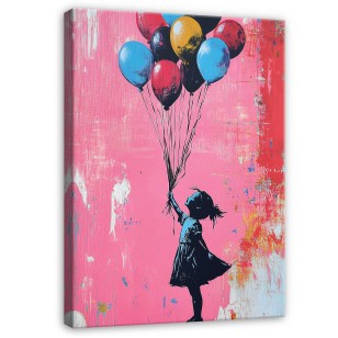 Obraz abstrakcja banksy 15506O1