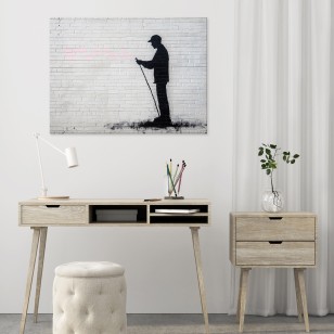 Obraz abstrakcja banksy 15469O1AR1
