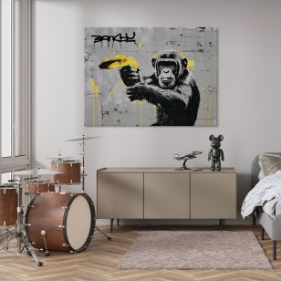 Obraz abstrakcja banksy 15283OAR1