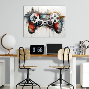 Obraz do pokoju gracza chłopca gaming młodzieżowy na płótnie 14895OAR