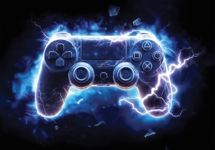 Fototapeta gaming pad dla chłopca gracza na wymiar 15722VE