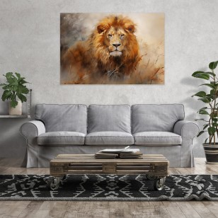 Obraz na płótnie lew natura zwierzęta 70x50