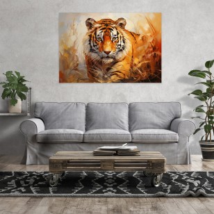 Obraz na płótnie tygrys natura zwierzęta 70x50